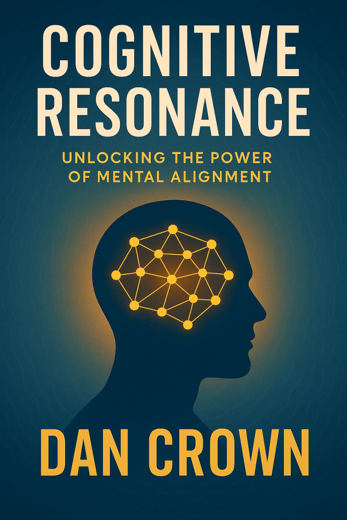 Cognitive Resonance: Unlocking the Power of Mental Alignment” by Dan Crown – self-help audiobook on mental clarity, stress relief, and mindfulness, available on Google Play Books.