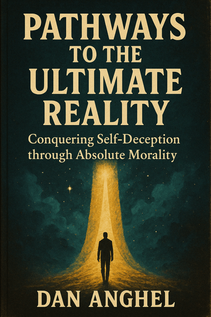 Pathways to The Ultimate Reality by Dan Anghel – philosophy book on self-deception, absolute morality, ultimate truth, and true humanity – Google Play Books cover