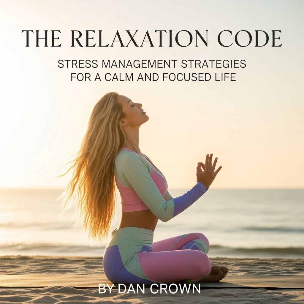 Audiobook cover: The Relaxation Code by Dan Crown — stress management, mindfulness, and focus techniques (1 hr 9 min)