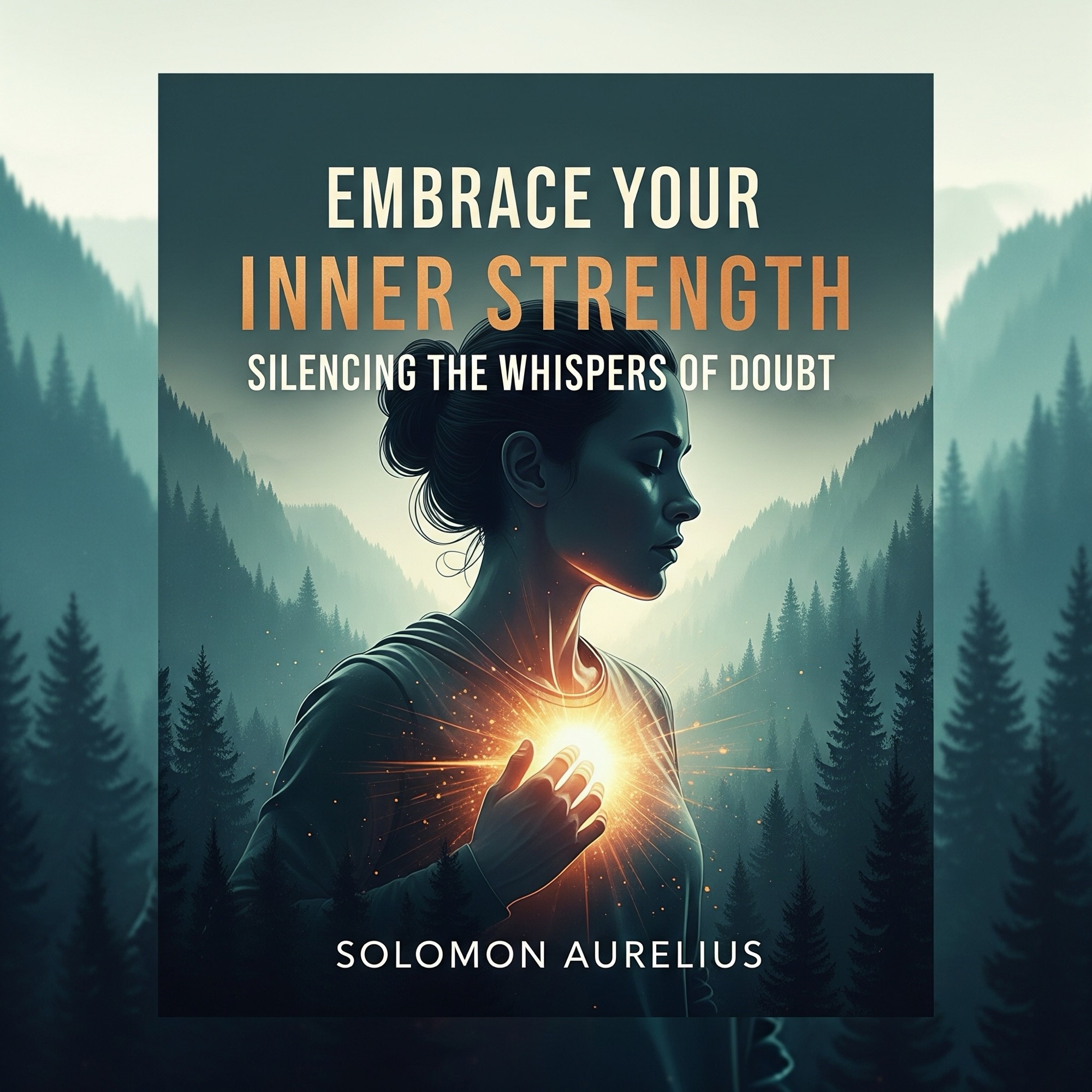 Audiobook cover: Embrace Your Inner Strength: Silencing the Whispers of Doubt by Solomon Aurelius